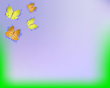 矢量抽象蝴蝶作为背景