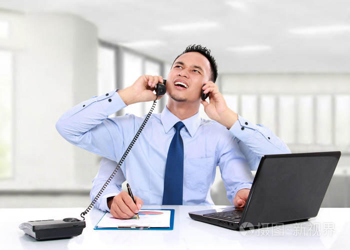 忙碌的商人照片-正版商用图片1b1yqi-摄图新视界