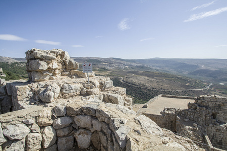 古代干活的堡垒。巨石结构
