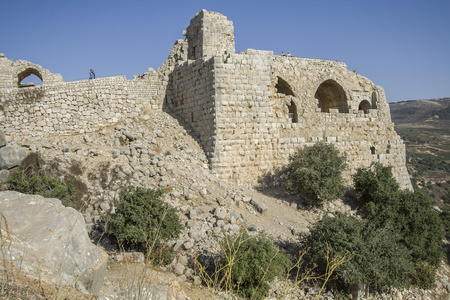 古代干活的堡垒。巨石结构