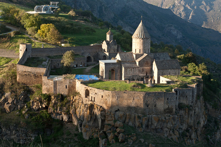 修道院的 tatev，亚美尼亚