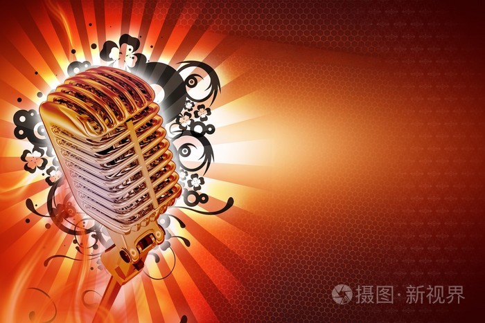卡拉ok 背景照片