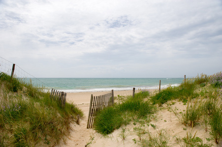 海滩岛 de oleron 法国