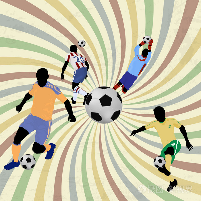 足球海报插画-正版商用图片1b2pe8-摄图新视界