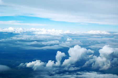 蓝蓝的天空