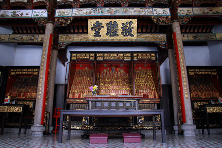 在中国寺庙祭坛