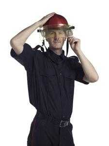 消防员用头盔