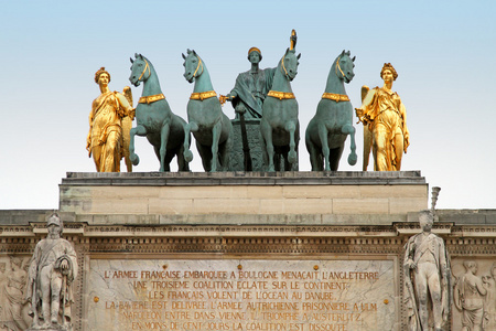 卡鲁塞尔胜利拱雕塑