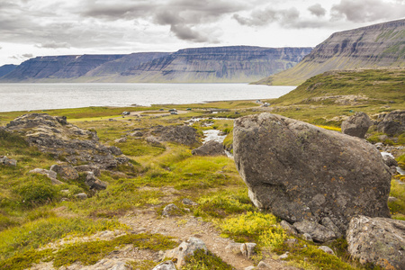 查看关于 arnarfjordur 峡湾冰岛