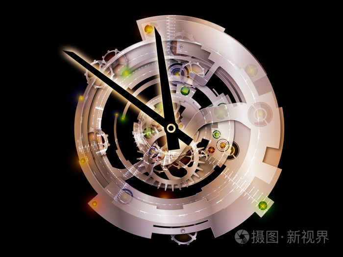 可视化的数字时钟