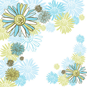 洋甘菊的装饰图片