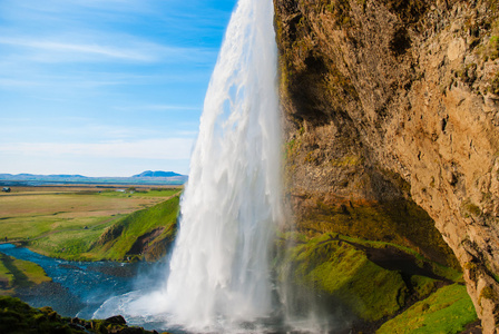 seljalandsfoss 瀑布冰岛