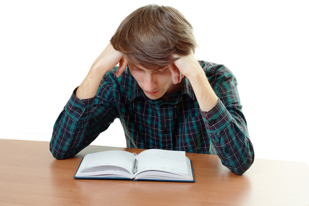 无聊又累了学生照片