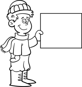 冬季卡通男孩图片-冬季卡通男孩素材-冬季卡通男孩插画-摄图新视界