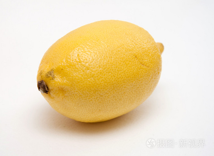 单个黄色柠檬照片-正版商用图片1b3u3l-摄图新视界