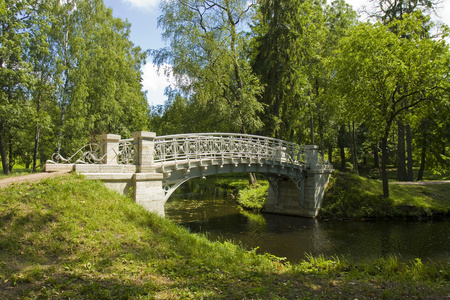 在 gatchina，俄罗斯公园