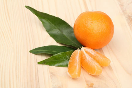 新鲜 mandarines