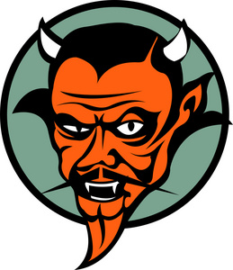 腐男图片漫画老男魔鬼与獠牙和角的意思是照片