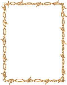 帧铁丝网矩形边框框架的铁丝网照片