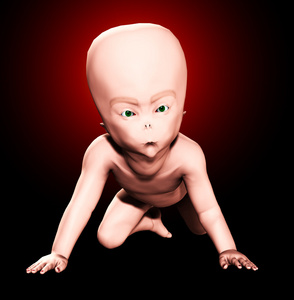 外星婴儿照片