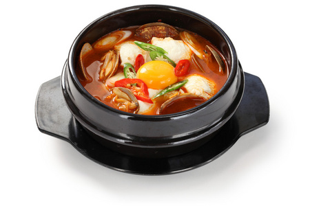 sundubu jjigae，韩国料理