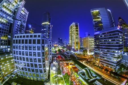 曼谷城市夜景