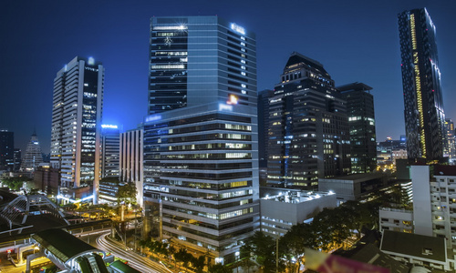 曼谷城市夜景