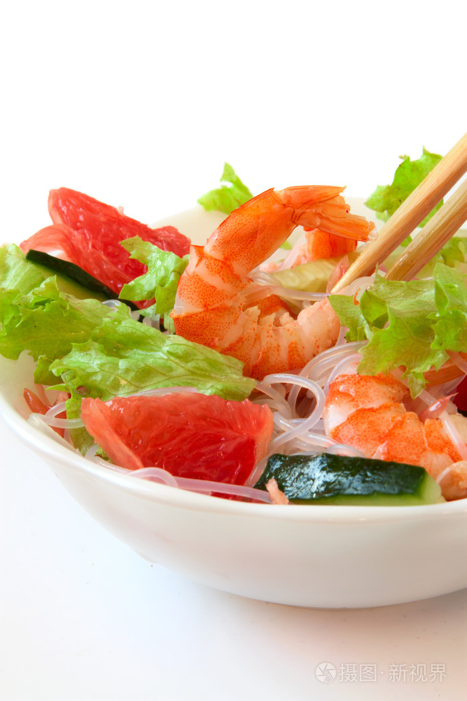 大虾沙拉