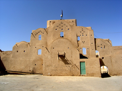 传统的建筑在 yazd