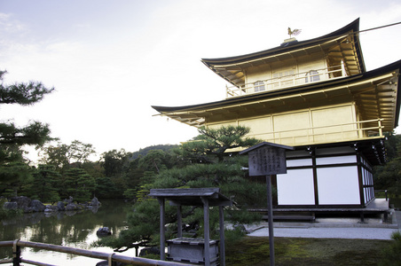 金阁，金阁，京都，日本的寺