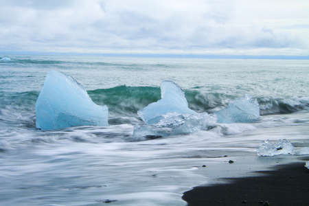 jokulsarlon冰川泻湖冰岛冰山