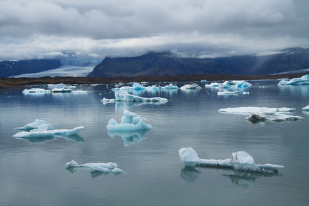 jokulsarlon冰川泻湖冰岛冰山