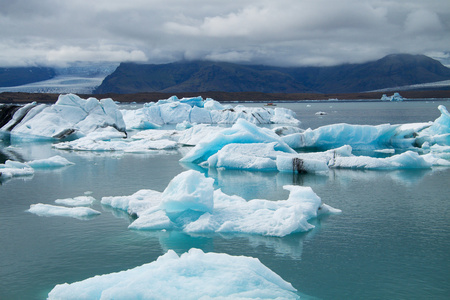 jokulsarlon冰川泻湖冰岛冰山