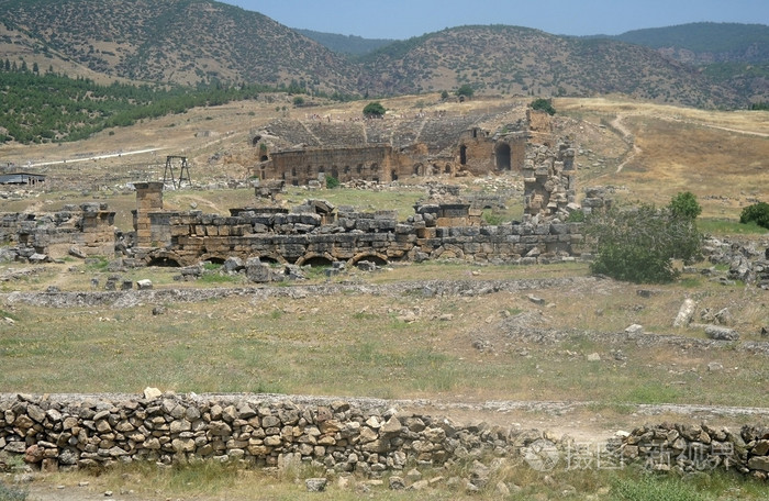 赫拉波利斯古代城市的废墟