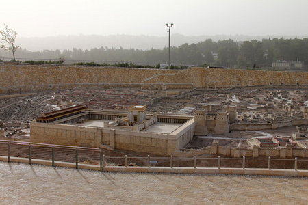 古代耶路撒冷的模型