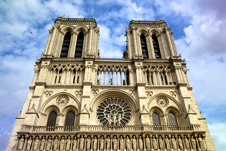 大教堂巴黎圣母院巴黎，法国