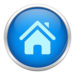 首页简洁首页的蓝色图标照片