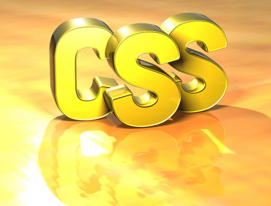 在黄色背景上的 3d 字 css。