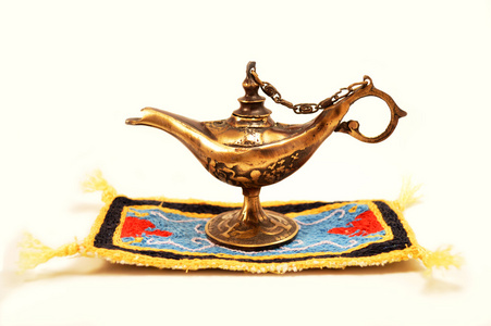 阿拉丁神灯照片