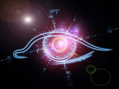 壁纸眼睛发光图片