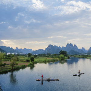 阳朔和桂林在中国