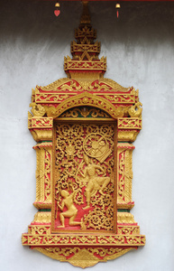 在老挝琅勃拉邦，皇家故宫博物院銮寺