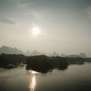 岩溶山区景观和反射