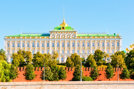 大克里姆林宫的视图。莫斯科