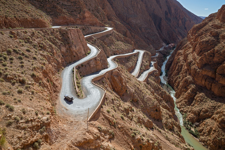 山区公路照片