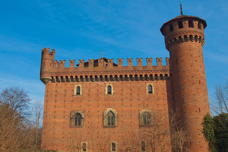 castello medievale，都灵，意大利