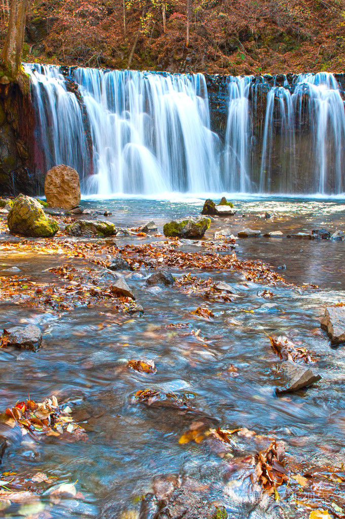 流水瀑布
