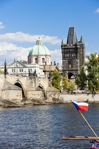 查尔斯桥，布拉格，捷克共和国