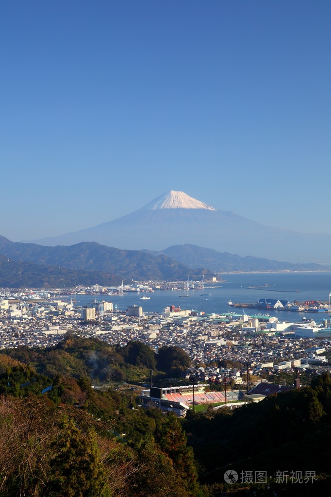 富士山和清水端口