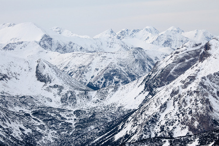 塔特拉山，波兰，欧洲